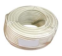 Câble d'installation H05VV-F - 3G1.5mm² - L : 10 m - bobinot - blanc