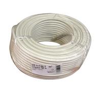 Câble d'installation H05VV-F - 3G2.5mm² - L : 50 m - couronne - blanc