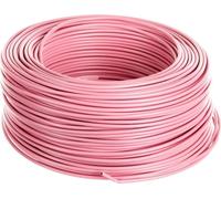 Câble d'installation H07V-K 1,5 rose 29138 /100m/