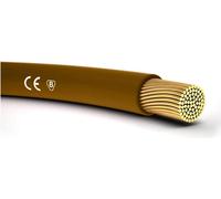 Lapp Kabel – Câble H07V-K 1x2,5 mm² marron 4520032 – PVC 100 m