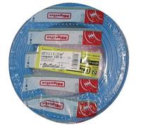 Câble d'installation rigide - H07V-U - 1x1.5mm² - L : 100 m - couronne - bl