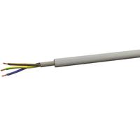 Câble d'installation VOKA Kabelwerk 200095-00 NYM-J 4 x 1.5 mm² gris clair (RAL 7035) 100 m