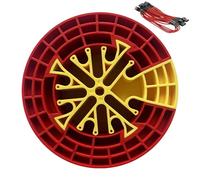 Cable Dresser - Gadget pour redresser les câbles Ethernet, enrouleur de câbles, outil d'organisation | Outils de réseau pour la gestion des câbles | Pour enrouler et tirer les fils en douceur