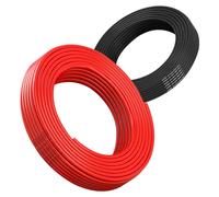Câble électrique 12AWG, 3,3 mm², 2 x 10 mètres, 2 conducteurs, 600V, cuivre étamé