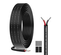Câble électrique 18 AWG, 2 x 0,82 mm², conforme à la norme UL2464, longueur : 5 mètres, 2 conducteurs