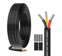 Câble électrique 20 AWG, 3 x 0,52 mm², conforme à la norme UL2464, longueur 5 mètres