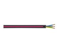 Câble électrique 3 G 1.5 mm² u1000r2v L.3 m, noir