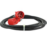 Câble électrique 32 A, 20 mètres, H07RN-F avec fiche CEE