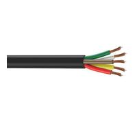CABLE ELECTRIQUE AUTO SOUPLE 5 FILS DE 0,5 A 2,5 mm² - 5 x 0,75 mm² (50 M)