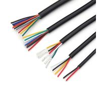 câble électrique, Câble audio électronique souple UL2464 28 AWG à 16, câble de signal gainé en cuivre, 5, 6 ou 7 conducteurs(18AWG,10 Meters 5 Cores)