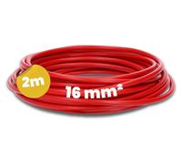 Câble électrique de 2 mètres, section de 16 mm², pour tableau électrique, isolation en PVC