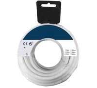 Câble électrique de 20 mètres, 3 x 2,5 mm, de couleur blanche, enroulé sur bobine, pour appareils électroménagers
