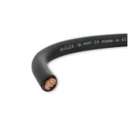 CABLE ELECTRIQUE EXTRA SOUPLE BATTERIE SOUDAGE NOIR 16 mm² - 25 METRES