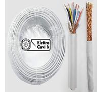 Câble électrique Fror blindé fr2ohh2r gommé 6 x 0,50 mm² 6 pôles Flexible 10 mètres