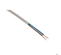 Zenitech H03VVH2-F 2x 0,75mm² - Blanc - 5m