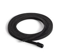 Câble Électrique Plat pour Guirlandes sur Mesure Noir 50 m | Idéal pour Noël
