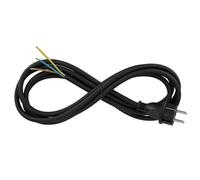 Câble électrique - REV RITTER - H05RR-F - 3 m - 1,5 mm² - Noir - 16 A