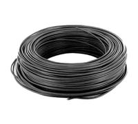 Câble électrique rigide H07VU 1x2,5 mm² - Noir 100 m