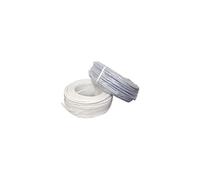Câble électrique souple FILS & CABLES H05VV-F 50 m 4 x 0,75 mm² blanc