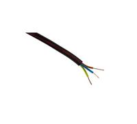 Zenitech - Câble électrique U-1000 R2V 3G1,5mm² noir - 100m Noir G