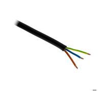 Zenitech - Câble électrique U-1000 R2V 3G6mm² noir - 50m Noir G