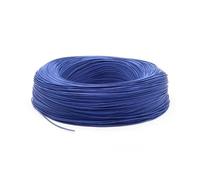 Câble électrique UL1007 en cuivre étamé isolé PVC, 2/10 m, for éclairage LED, 300 V, 30 28 26 24 22 20 18 16 AWG, for lampes LED.(Blue,10 METERS_20AWG)
