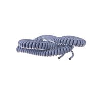 Câble spiralé LappKabel ÖLFLEX® SPIRAL 400 P 1500 mm / 4500 mm 5 x 1 mm² Gris 70002663 1 pc
