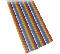 Câble en nappe BKL Electronic 10120158/3 Pas: 1.27 mm 16 x 0.08 mm² multicolore 3 m