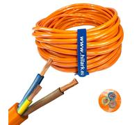 Hilark Cable Tech Câble en Polyuréthane (PUR) H07BQ-F 3x2,5 mm² 20m Orange haute visibilité