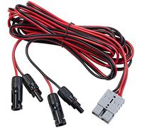 Revolt Câble en Y avec prise compatible MC4 vers Anderson 4 m pour 2 panneaux solaires