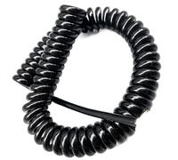 Câble enroulé 24 cœurs double blindage en spirale for machine-outil, fil de connexion, volant à ressort, câble rétractable (taille : extensible 9 mètres, couleur : 24 cœurs 0,25 mm2)(Stretch 10 meter)