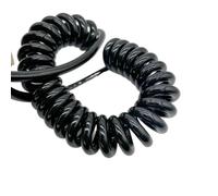 Câble flexible en maille spirale à 12 conducteurs 5 mètres Plusieurs | Fil d'extension en spirale multiconducteur extensible 16 pieds longueur droite 10 m (20 AWG)