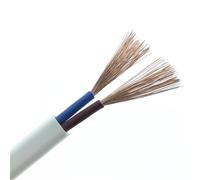 câble flexible Fil électrique gainé de 10 mètres, Double fil souple à 2 cœurs 1/1, 5/2, 5mm, cordon d'alimentation multibrins étanche, amélioration de l'habitat connecteur d'extension (Size : 2X2.5mm