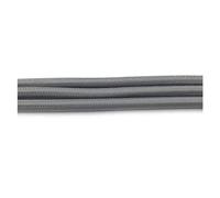 Câble flexible for lampe à suspension décorative | Câble tressé de Style Vintage, connecteur d'extension de fil de lampe électrique en tissu rétro(Gray,5meter)
