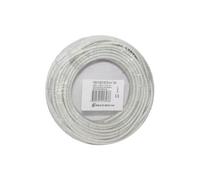 CABLE H03VVH2F 2X0.75 10M BLANCCOURONN