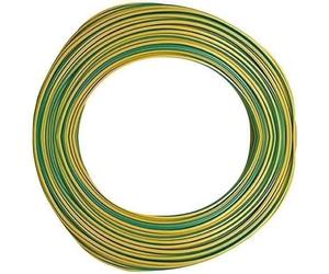 Cable H07VU ELECTRALINE - 1x2.5 - 100 m - Jaune