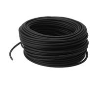 Câble Haute Tension pour Clôture Électronique 5mm, Fil Alliage Double Isolation, Câble à Impulsions, Usage Agricole et Jardin - Protection Sécurisée, Résistance Anti - âge, Usage (50 m / 164 Pieds)