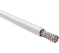 Câble HELU FÜNFNORM 1×25 mm² AWG4 WH (blanc) Conducteur simple blanc, diamètre 10,2 mm, tension nominale Uo/U 450 V/750 V selon UL/CSA 600 V - 1