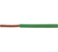 CÂBLE HELU (H)07V-K - (X07V-K) 1X4mm² GN (vert) Conducteur unique PVC vert AD 4,8mm Tension nominale Uo/U 450V/750V - 1 mètre