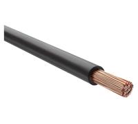 CÂBLE HELU H07V-K 1X4 mm² BK (noir) Conducteur unique PVC noir AD 4,8 mm Tension nominale Uo/U 450 V/750 V - 1 mètre