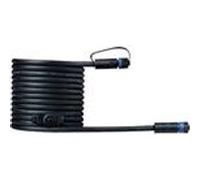 Paulmann Boîtier d'alimentation Eelektra 93927 - Câble 5 m 1-2, IP68, 2x1,5 mm², 24V Noir
