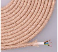 Câble Jute Tressé Edm Esthétique Rétro, Sécurité Renforcée - Edm