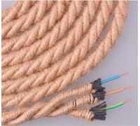 Câble Jute Tressé Edm Esthétique Vintage Et Sécurité électrique - Edm
