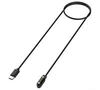 Câble magnétique de charge rapide pour Plaud Note Pro avec sortie de 1000 mA et protection de sécurité fabriqué à partir de matériau TPE durable finition noire cordon d'une longueur d'un mètre