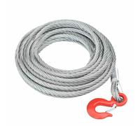 vidaXL Câble métallique 3200 kg 20 m Cuivre argenté 160 MPa