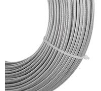 câble métallique, Câble en acier inoxydable 4 mm garde-corps extérieur(80M/262.5ft)