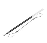 Câble Métallique Câble en acier inoxydable revêtu de PVC 1,5 à 3 mm avec boucles aux deux extrémités(1.5mm,2M)