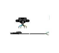 Cable moteur Somfy filaire 50 60 RRF Noir 2.5 m