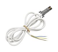 Câble Moteur Somfy Radio RTS IO 3 Fils 2,5m - Câble d'Alimentation Volet Roulant et Store Ø50 Ø60 - H05RRF Noir 3G 0,75 mm² Résistant UV