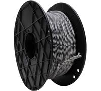 Câble noir/blanc 2 x 0,75 mm² 50 m